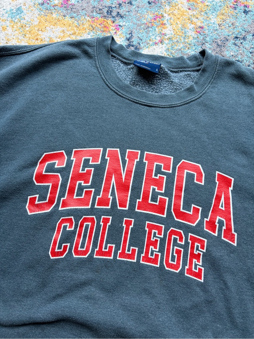 Vintage Seneca College Sweater